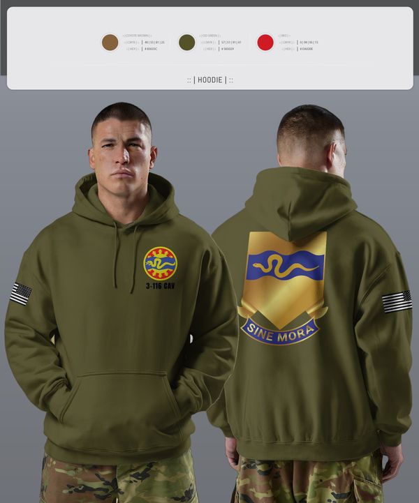 Hoodie, 3-116 CAV, , Teamtime, Team time, sublimation, custom sports apparel, team uniforms, spirit wear, spiritwear, sports uniforms, custom shirts, team store, custom team store, fundraiser sports, apparel fundraiser