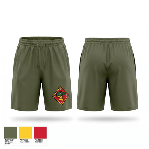 Athletic Shorts With Pockets, 4th AA BN, Marines, Teamtime, Team time, sublimation, custom sports apparel, team uniforms, spirit wear, spiritwear, sports uniforms, custom shirts, team store, custom team store, fundraiser sports, apparel fundraiser