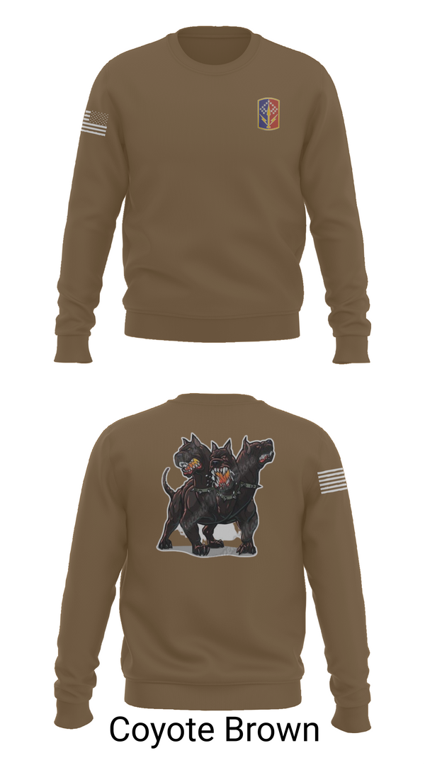 Crew Neck Sweatshirt, 1-174th ADA RGT, , Teamtime, Team time, sublimation, custom sports apparel, team uniforms, spirit wear, spiritwear, sports uniforms, custom shirts, team store, custom team store, fundraiser sports, apparel fundraiser