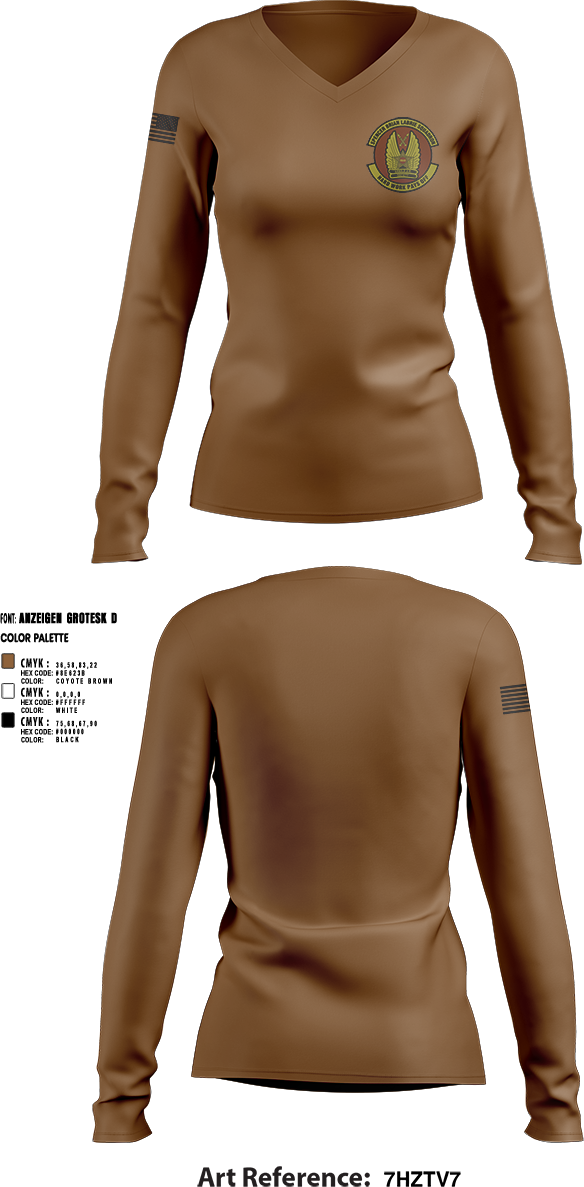 Womens Long Sleeve Vneck Shirt, Spencer Brian LaBrie Squadron, , Teamtime, Team time, sublimation, custom sports apparel, team uniforms, spirit wear, spiritwear, sports uniforms, custom shirts, team store, custom team store, fundraiser sports, apparel fundraiser