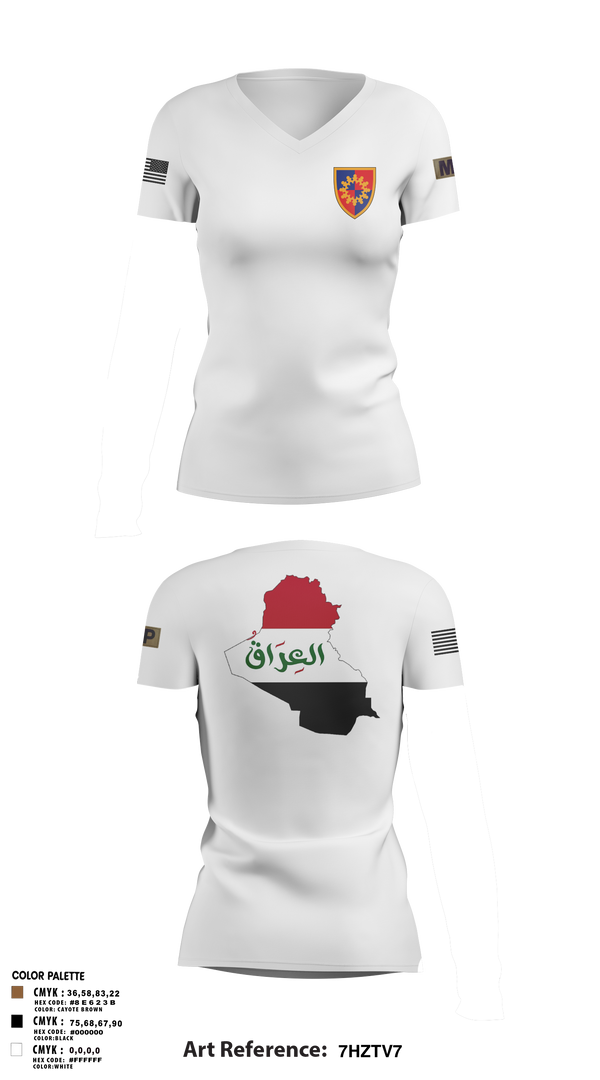 Womens Short Sleeve Vneck Shirt, 617th MP DET, , Teamtime, Team time, sublimation, custom sports apparel, team uniforms, spirit wear, spiritwear, sports uniforms, custom shirts, team store, custom team store, fundraiser sports, apparel fundraiser