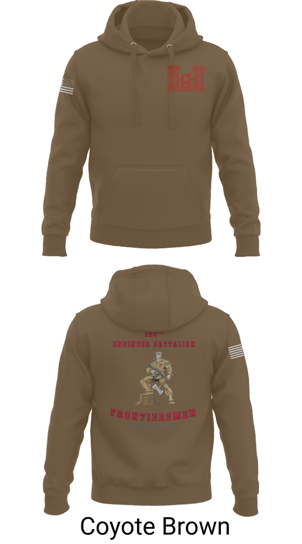 Hoodie, 206th EN BN, , Teamtime, Team time, sublimation, custom sports apparel, team uniforms, spirit wear, spiritwear, sports uniforms, custom shirts, team store, custom team store, fundraiser sports, apparel fundraiser