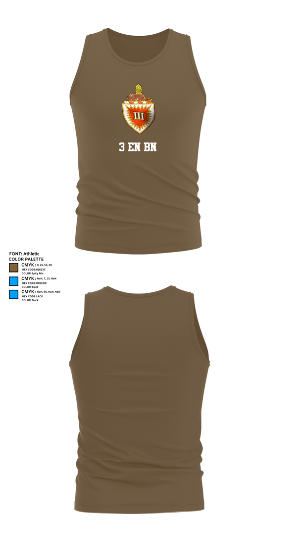 Tank Top, 3 EN BN, , Teamtime, Team time, sublimation, custom sports apparel, team uniforms, spirit wear, spiritwear, sports uniforms, custom shirts, team store, custom team store, fundraiser sports, apparel fundraiser