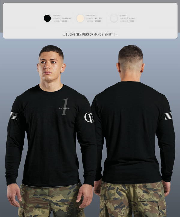 Long Sleeve Performance Shirt, Battalion 1, , Teamtime, Team time, sublimation, custom sports apparel, team uniforms, spirit wear, spiritwear, sports uniforms, custom shirts, team store, custom team store, fundraiser sports, apparel fundraiser