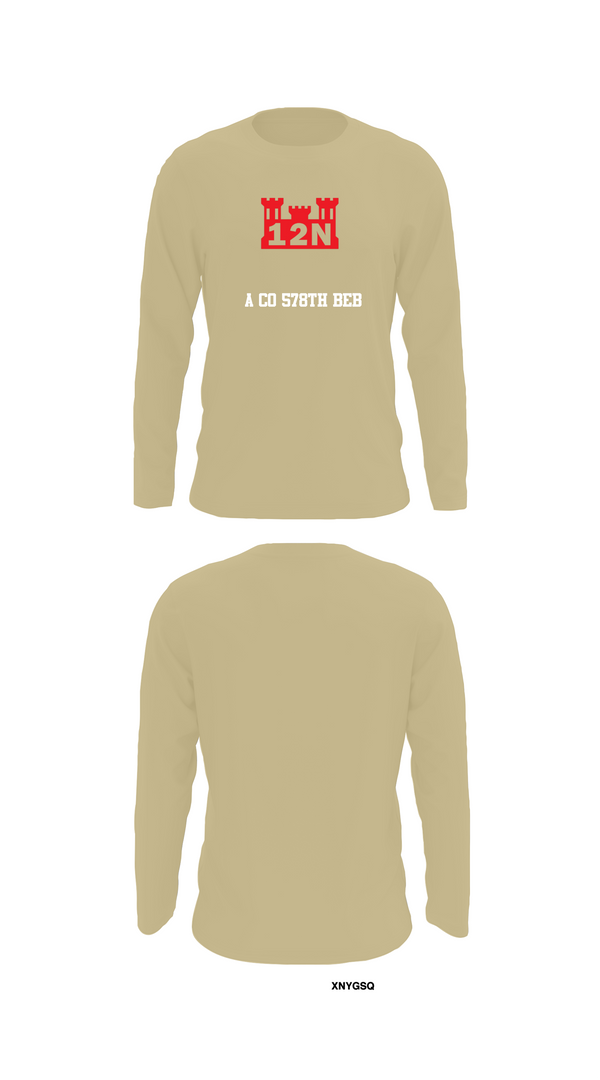 Long Sleeve Performance Shirt, A co 578th BEB, , Teamtime, Team time, sublimation, custom sports apparel, team uniforms, spirit wear, spiritwear, sports uniforms, custom shirts, team store, custom team store, fundraiser sports, apparel fundraiser