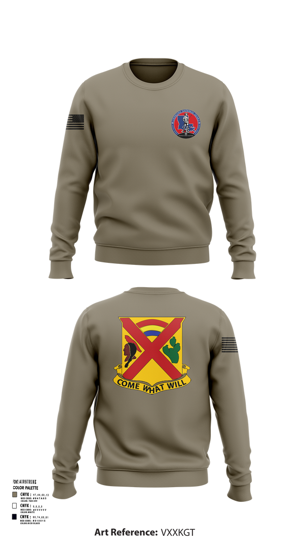 Crew Neck Sweatshirt, Charley troop 2-108 CAV, , Teamtime, Team time, sublimation, custom sports apparel, team uniforms, spirit wear, spiritwear, sports uniforms, custom shirts, team store, custom team store, fundraiser sports, apparel fundraiser