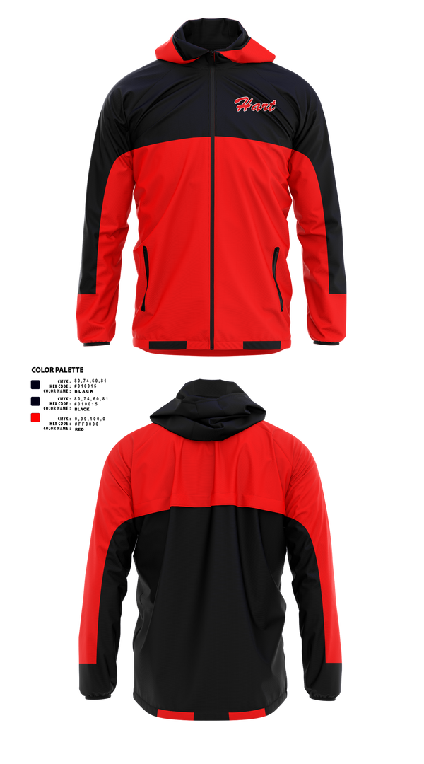 Windbreaker, William S Hart Baseball and Softball, Baseball, Teamtime, Team time, sublimation, custom sports apparel, team uniforms, spirit wear, spiritwear, sports uniforms, custom shirts, team store, custom team store, fundraiser sports, apparel fundraiser