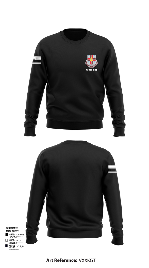 Crew Neck Sweatshirt, 439th MMB, , Teamtime, Team time, sublimation, custom sports apparel, team uniforms, spirit wear, spiritwear, sports uniforms, custom shirts, team store, custom team store, fundraiser sports, apparel fundraiser