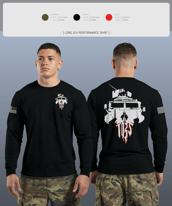 Long Sleeve Performance Shirt, The Basic School, Marines, Teamtime, Team time, sublimation, custom sports apparel, team uniforms, spirit wear, spiritwear, sports uniforms, custom shirts, team store, custom team store, fundraiser sports, apparel fundraiser