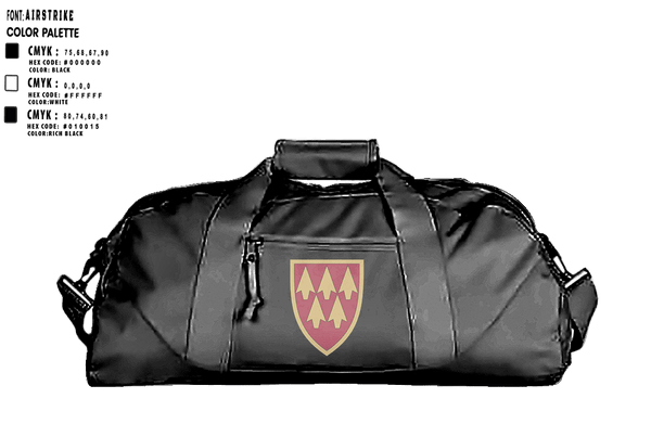 Duffle Bag, 13th MDB, Army, Teamtime, Team time, sublimation, custom sports apparel, team uniforms, spirit wear, spiritwear, sports uniforms, custom shirts, team store, custom team store, fundraiser sports, apparel fundraiser