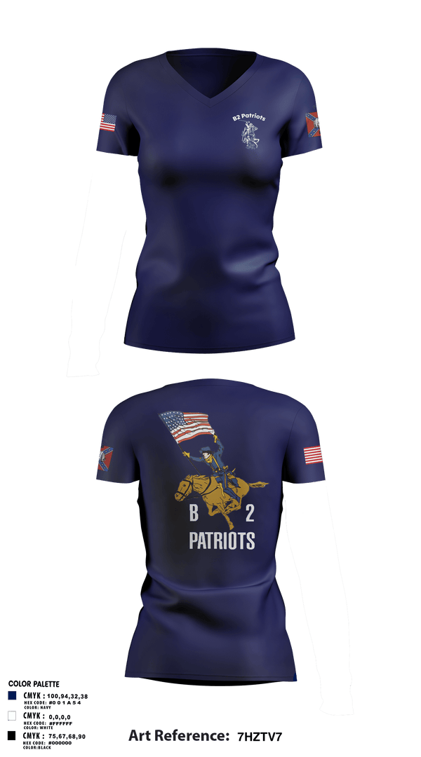 Womens Short Sleeve Vneck Shirt, B2 Patriots sports, Army, Teamtime, Team time, sublimation, custom sports apparel, team uniforms, spirit wear, spiritwear, sports uniforms, custom shirts, team store, custom team store, fundraiser sports, apparel fundraiser