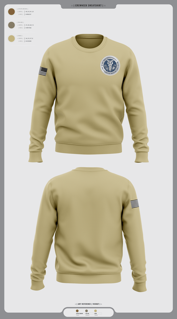 Crew Neck Sweatshirt, PREVENTATIVE MEDICINE, , Teamtime, Team time, sublimation, custom sports apparel, team uniforms, spirit wear, spiritwear, sports uniforms, custom shirts, team store, custom team store, fundraiser sports, apparel fundraiser