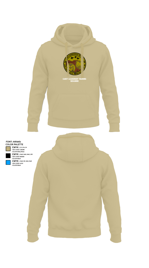 Hoodie, Cadet Leadership Training Squadron, Air Force, Teamtime, Team time, sublimation, custom sports apparel, team uniforms, spirit wear, spiritwear, sports uniforms, custom shirts, team store, custom team store, fundraiser sports, apparel fundraiser