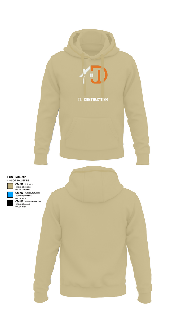 Hoodie, DJ CONTRACTORS, , Teamtime, Team time, sublimation, custom sports apparel, team uniforms, spirit wear, spiritwear, sports uniforms, custom shirts, team store, custom team store, fundraiser sports, apparel fundraiser