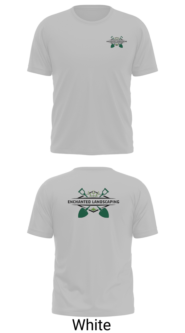 Old School Cotton Feel Shirt, Enchanted Landscaping, , Teamtime, Team time, sublimation, custom sports apparel, team uniforms, spirit wear, spiritwear, sports uniforms, custom shirts, team store, custom team store, fundraiser sports, apparel fundraiser