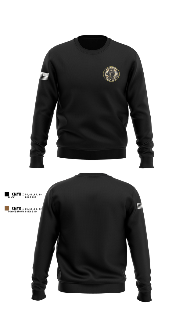 Crew Neck Sweatshirt, BEACHMASTER UNIT TWO, , Teamtime, Team time, sublimation, custom sports apparel, team uniforms, spirit wear, spiritwear, sports uniforms, custom shirts, team store, custom team store, fundraiser sports, apparel fundraiser