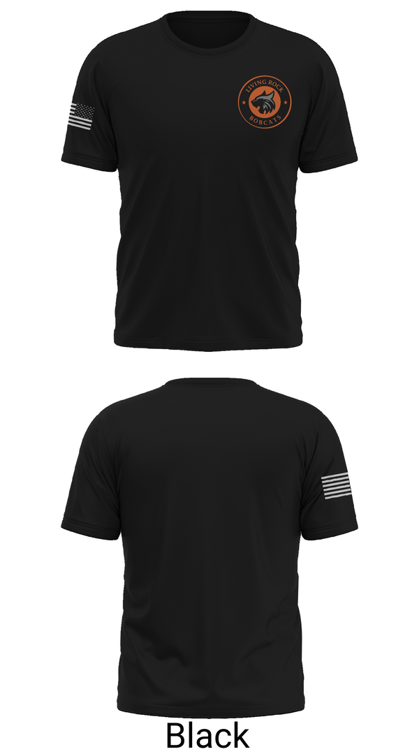 Old School Cotton Feel Shirt, Living Rock Academy Track and Field, Track & Field, Teamtime, Team time, sublimation, custom sports apparel, team uniforms, spirit wear, spiritwear, sports uniforms, custom shirts, team store, custom team store, fundraiser sports, apparel fundraiser