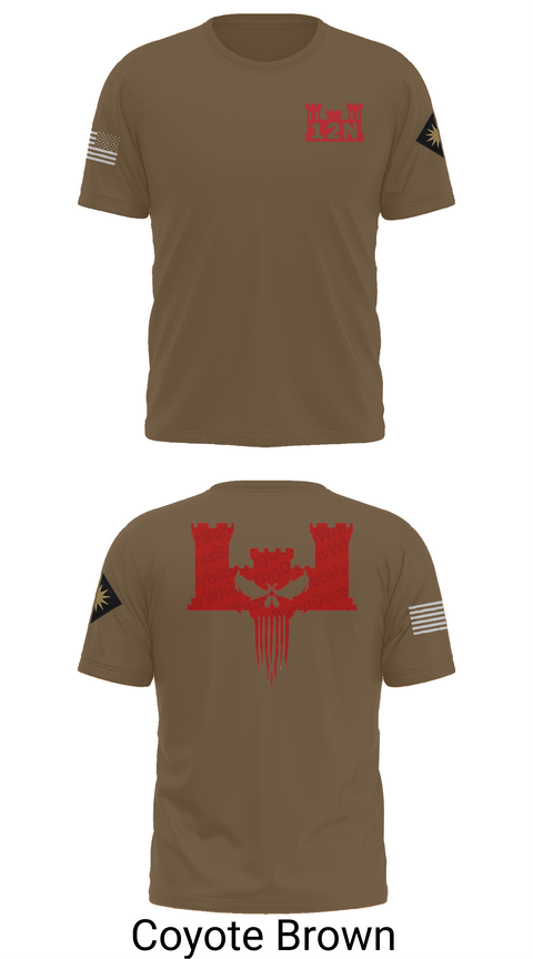 Old School Cotton Feel Shirt, A co 578th BEB, , Teamtime, Team time, sublimation, custom sports apparel, team uniforms, spirit wear, spiritwear, sports uniforms, custom shirts, team store, custom team store, fundraiser sports, apparel fundraiser