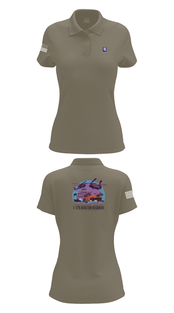 Womens Short Sleeve Performance Polo, 1-228 HHC Phantoms, , Teamtime, Team time, sublimation, custom sports apparel, team uniforms, spirit wear, spiritwear, sports uniforms, custom shirts, team store, custom team store, fundraiser sports, apparel fundraiser