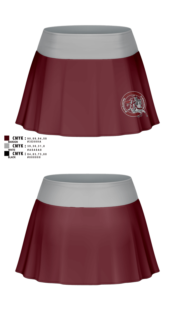 Skort, Amherst Lancers Tennis, Tennis, Teamtime, Team time, sublimation, custom sports apparel, team uniforms, spirit wear, spiritwear, sports uniforms, custom shirts, team store, custom team store, fundraiser sports, apparel fundraiser