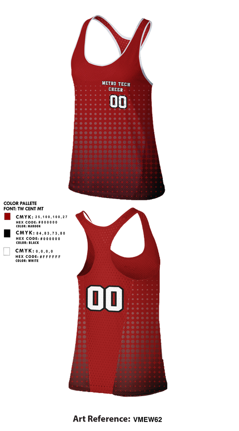 Tank Top, Metro Tech Cheer, Cheer, Teamtime, Team time, sublimation, custom sports apparel, team uniforms, spirit wear, spiritwear, sports uniforms, custom shirts, team store, custom team store, fundraiser sports, apparel fundraiser