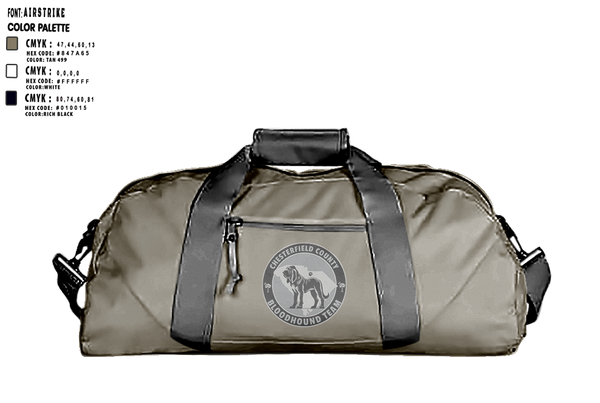 Duffle Bag, Chesterfield County Sheriff Office, Police, Teamtime, Team time, sublimation, custom sports apparel, team uniforms, spirit wear, spiritwear, sports uniforms, custom shirts, team store, custom team store, fundraiser sports, apparel fundraiser