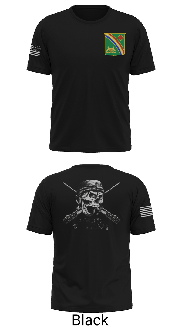Short Sleeve Performance Shirt, 1st Battalion 69th Infantry Regiment, Army, Teamtime, Team time, sublimation, custom sports apparel, team uniforms, spirit wear, spiritwear, sports uniforms, custom shirts, team store, custom team store, fundraiser sports, apparel fundraiser