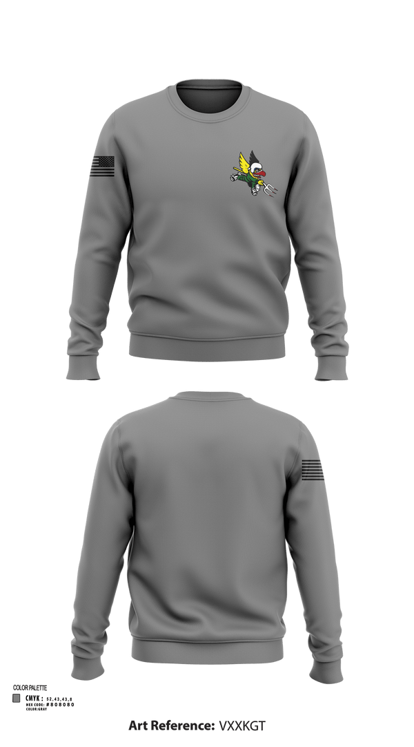 Crew Neck Sweatshirt, 124th ATKS, , Teamtime, Team time, sublimation, custom sports apparel, team uniforms, spirit wear, spiritwear, sports uniforms, custom shirts, team store, custom team store, fundraiser sports, apparel fundraiser