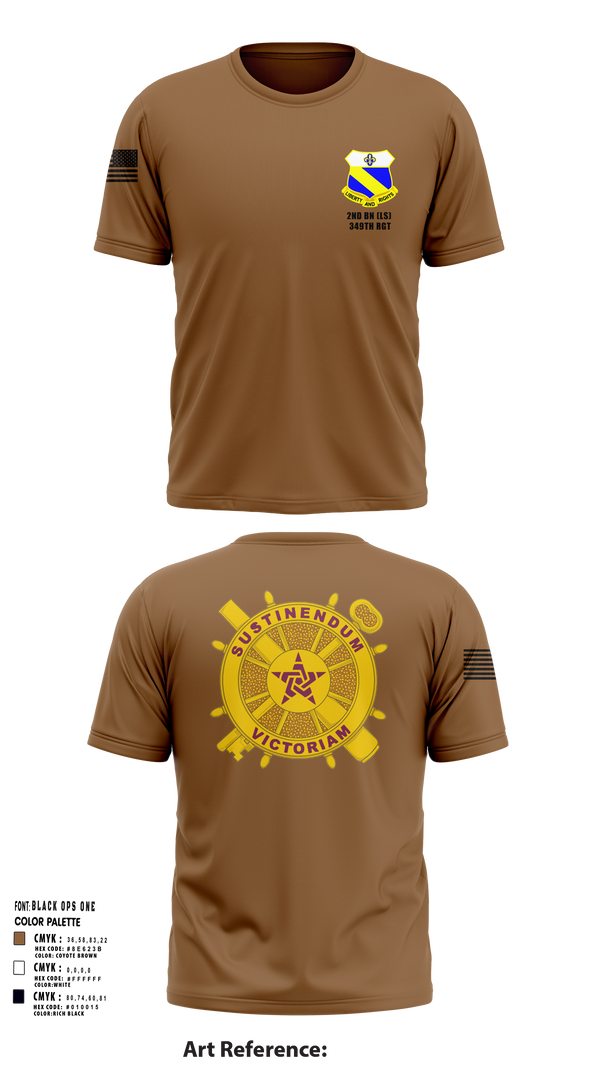 Short Sleeve Performance Shirt, 2nd BN (LS) 349th RGT, , Teamtime, Team time, sublimation, custom sports apparel, team uniforms, spirit wear, spiritwear, sports uniforms, custom shirts, team store, custom team store, fundraiser sports, apparel fundraiser