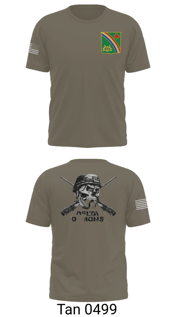 Short Sleeve Performance Shirt, 1st Battalion 69th Infantry Regiment, Army, Teamtime, Team time, sublimation, custom sports apparel, team uniforms, spirit wear, spiritwear, sports uniforms, custom shirts, team store, custom team store, fundraiser sports, apparel fundraiser