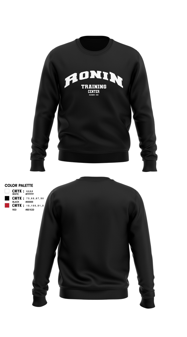 Crew Neck Sweatshirt, Ronin TC, , Teamtime, Team time, sublimation, custom sports apparel, team uniforms, spirit wear, spiritwear, sports uniforms, custom shirts, team store, custom team store, fundraiser sports, apparel fundraiser