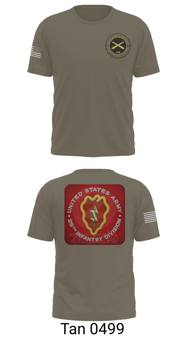Short Sleeve Performance Shirt, 25th infantry division C-Btry 1/8 FA, , Teamtime, Team time, sublimation, custom sports apparel, team uniforms, spirit wear, spiritwear, sports uniforms, custom shirts, team store, custom team store, fundraiser sports, apparel fundraiser