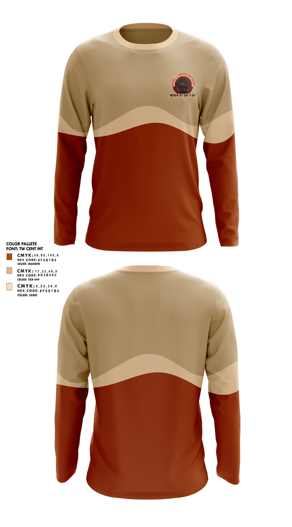 Long Sleeve Performance Shirt, Cultural and Conversation, , Teamtime, Team time, sublimation, custom sports apparel, team uniforms, spirit wear, spiritwear, sports uniforms, custom shirts, team store, custom team store, fundraiser sports, apparel fundraiser