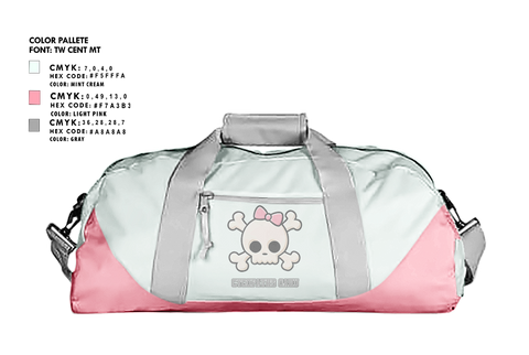 Duffle Bag, Cycopaths Oahu, Spirit Store, Teamtime, Team time, sublimation, custom sports apparel, team uniforms, spirit wear, spiritwear, sports uniforms, custom shirts, team store, custom team store, fundraiser sports, apparel fundraiser