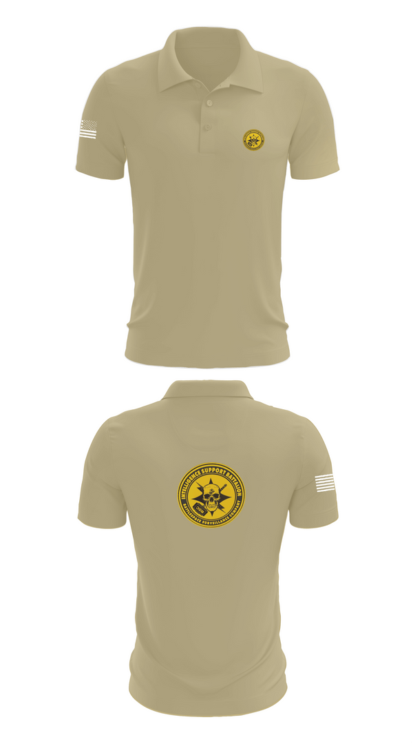 Short Sleeve Performance Polo, Battlespace Surveillance Company, , Teamtime, Team time, sublimation, custom sports apparel, team uniforms, spirit wear, spiritwear, sports uniforms, custom shirts, team store, custom team store, fundraiser sports, apparel fundraiser