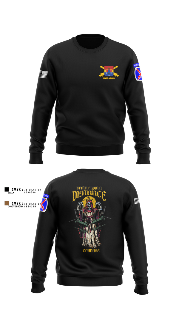 Crew Neck Sweatshirt, Charlie Battery 3-6 FA, , Teamtime, Team time, sublimation, custom sports apparel, team uniforms, spirit wear, spiritwear, sports uniforms, custom shirts, team store, custom team store, fundraiser sports, apparel fundraiser