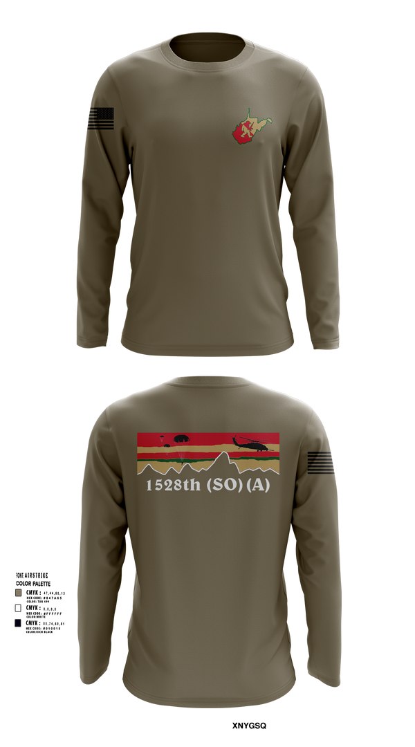 Long Sleeve Performance Shirt, 1528th FSC (SO) (A), , Teamtime, Team time, sublimation, custom sports apparel, team uniforms, spirit wear, spiritwear, sports uniforms, custom shirts, team store, custom team store, fundraiser sports, apparel fundraiser