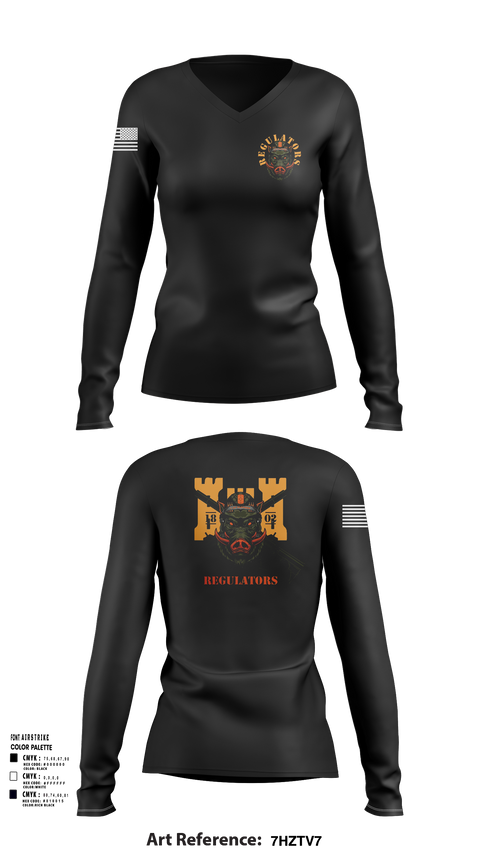 Womens Long Sleeve Vneck Shirt, 806 EN CO, , Teamtime, Team time, sublimation, custom sports apparel, team uniforms, spirit wear, spiritwear, sports uniforms, custom shirts, team store, custom team store, fundraiser sports, apparel fundraiser