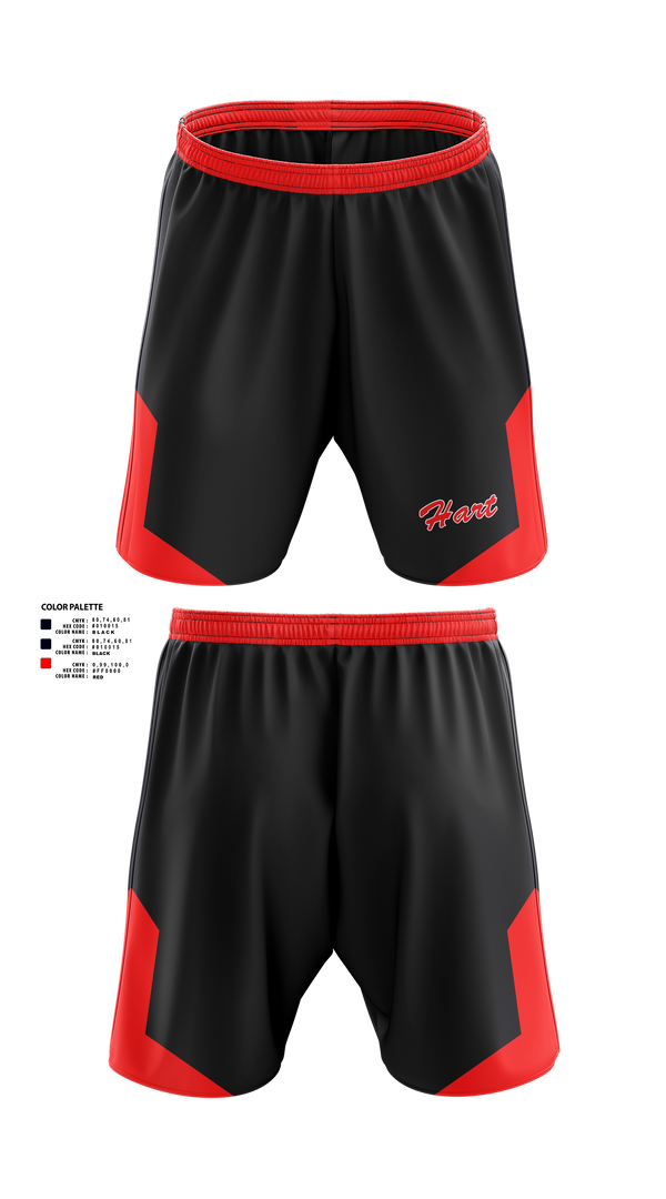 Athletic Shorts With Pockets, William S Hart Baseball and Softball, Baseball, Teamtime, Team time, sublimation, custom sports apparel, team uniforms, spirit wear, spiritwear, sports uniforms, custom shirts, team store, custom team store, fundraiser sports, apparel fundraiser