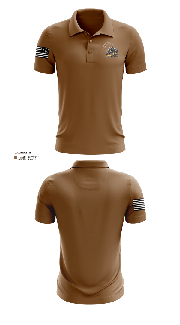 Short Sleeve Performance Polo, 557 ECC, Army, Teamtime, Team time, sublimation, custom sports apparel, team uniforms, spirit wear, spiritwear, sports uniforms, custom shirts, team store, custom team store, fundraiser sports, apparel fundraiser
