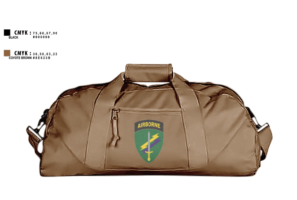 Duffle Bag, D Co 436th CA BN, , Teamtime, Team time, sublimation, custom sports apparel, team uniforms, spirit wear, spiritwear, sports uniforms, custom shirts, team store, custom team store, fundraiser sports, apparel fundraiser