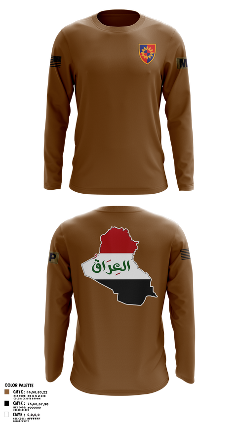 Long Sleeve Performance Shirt, 617th MP DET, , Teamtime, Team time, sublimation, custom sports apparel, team uniforms, spirit wear, spiritwear, sports uniforms, custom shirts, team store, custom team store, fundraiser sports, apparel fundraiser
