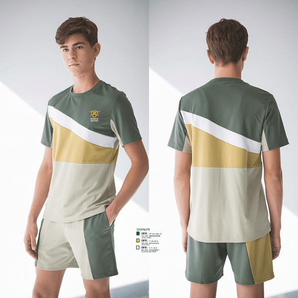 Short Sleeve Performance Shirt, Huntington High School, Tennis, Teamtime, Team time, sublimation, custom sports apparel, team uniforms, spirit wear, spiritwear, sports uniforms, custom shirts, team store, custom team store, fundraiser sports, apparel fundraiser