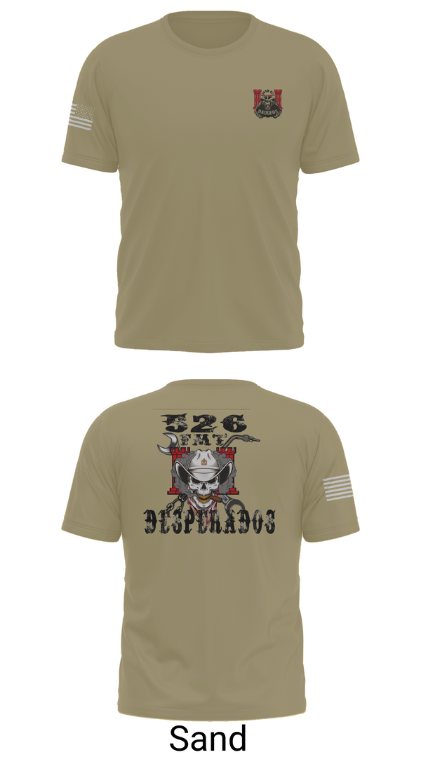 Old School Cotton Feel Shirt, 526th ECC Desperados FMT, , Teamtime, Team time, sublimation, custom sports apparel, team uniforms, spirit wear, spiritwear, sports uniforms, custom shirts, team store, custom team store, fundraiser sports, apparel fundraiser