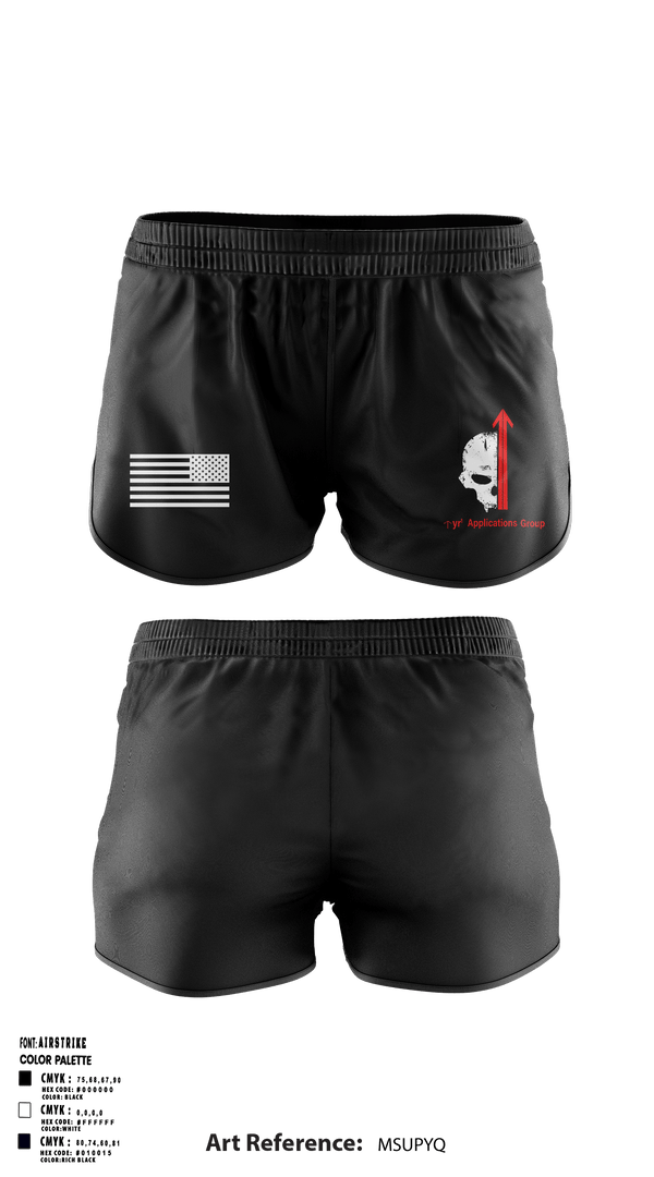 Ranger Panties, Tyr1 Applications Group (T.A.G.), , Teamtime, Team time, sublimation, custom sports apparel, team uniforms, spirit wear, spiritwear, sports uniforms, custom shirts, team store, custom team store, fundraiser sports, apparel fundraiser