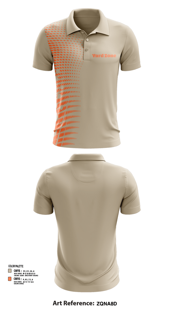 Short Sleeve Performance Polo, Yard Zone, , Teamtime, Team time, sublimation, custom sports apparel, team uniforms, spirit wear, spiritwear, sports uniforms, custom shirts, team store, custom team store, fundraiser sports, apparel fundraiser