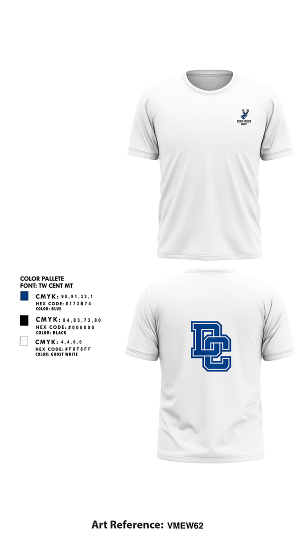 Short Sleeve Performance Shirt, Deer Creek Antlers, Golf, Teamtime, Team time, sublimation, custom sports apparel, team uniforms, spirit wear, spiritwear, sports uniforms, custom shirts, team store, custom team store, fundraiser sports, apparel fundraiser