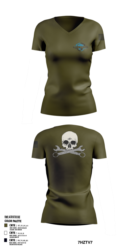 Womens Short Sleeve Vneck Shirt, Helius, , Teamtime, Team time, sublimation, custom sports apparel, team uniforms, spirit wear, spiritwear, sports uniforms, custom shirts, team store, custom team store, fundraiser sports, apparel fundraiser