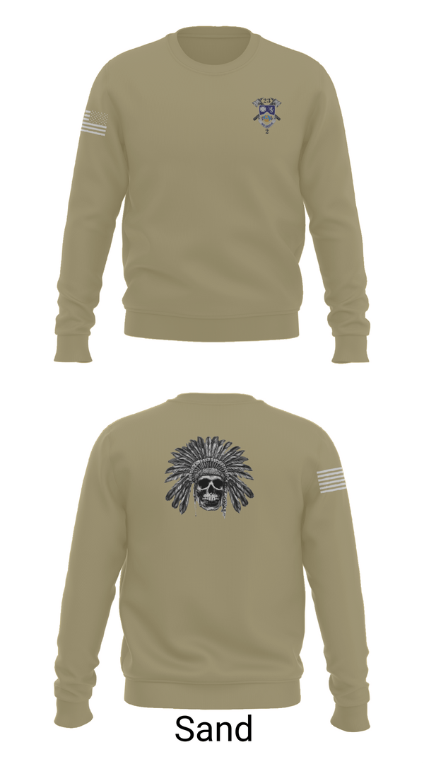 Crew Neck Sweatshirt, 2-23IN CRAZYHORSE CO., , Teamtime, Team time, sublimation, custom sports apparel, team uniforms, spirit wear, spiritwear, sports uniforms, custom shirts, team store, custom team store, fundraiser sports, apparel fundraiser