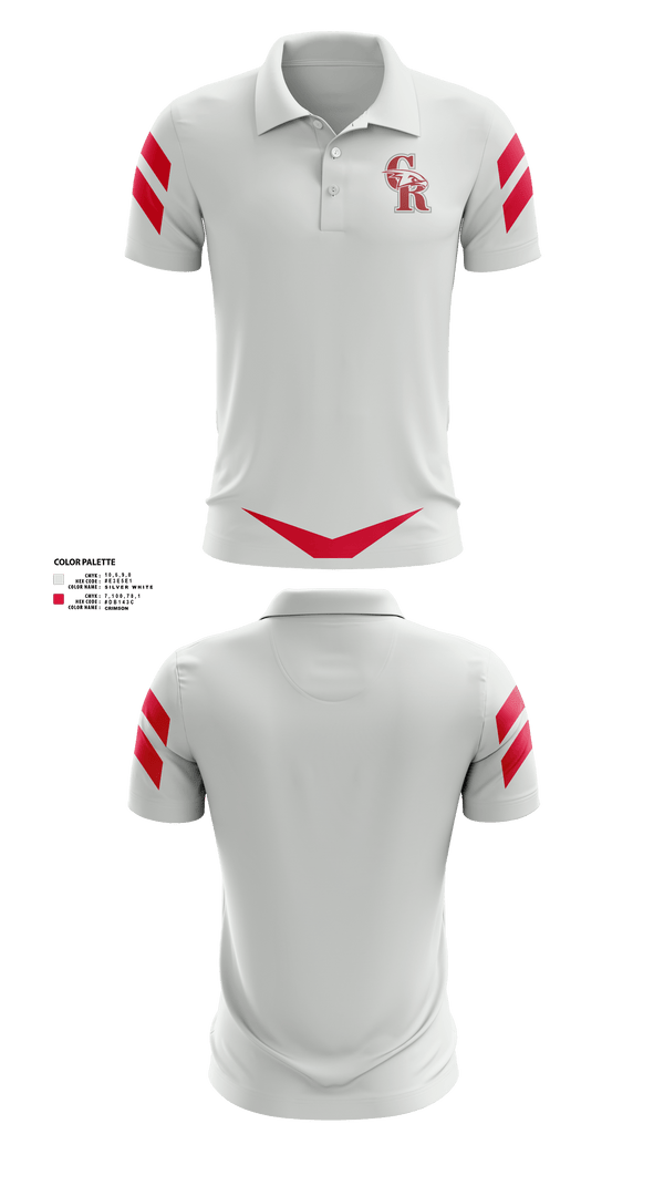 Short Sleeve Performance Polo, Canyon Ridge High School Tennis, Tennis, Teamtime, Team time, sublimation, custom sports apparel, team uniforms, spirit wear, spiritwear, sports uniforms, custom shirts, team store, custom team store, fundraiser sports, apparel fundraiser
